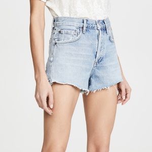 Agolde Parker Denim Shorts